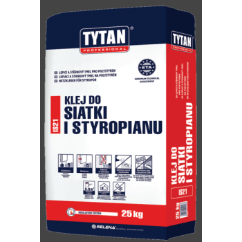 TYTAN IS21 Klej do siatki i styropianu 25 kg